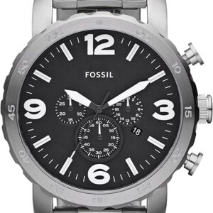 Fossil Men's Nate Quartz Stainless Steel Chronograph Watch